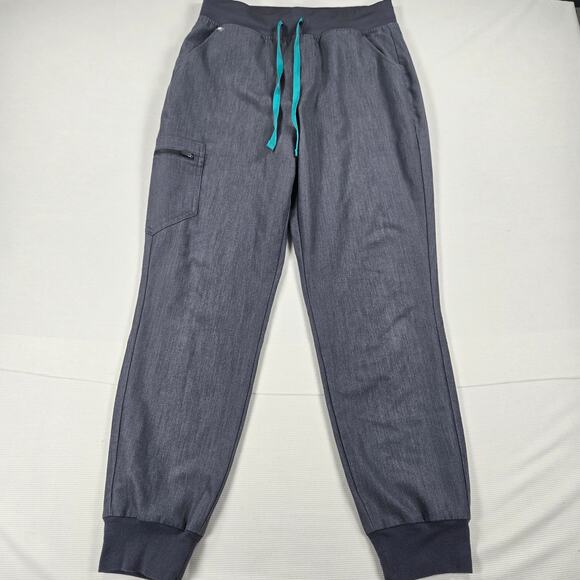 Figs High Waisted Zamora Jogger 2.0 Scrub Pants in Gray Women's Size Medium - Picture 1 of 7